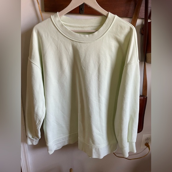lululemon perfectly oversized crew sweatshirt. S/M/L. Like new!!! - Picture 4 of 10